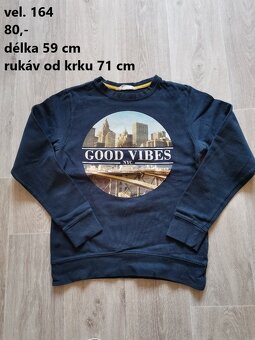 Bunda a mikiny kluk vel. 158 - 164 - 3