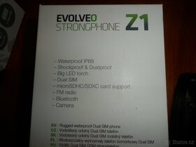 odolný vodotěsný mobil na 2 sim Evolveo Z1 - 3