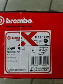 Destičky Brembo Scirocco R 2.0 206kw - 3