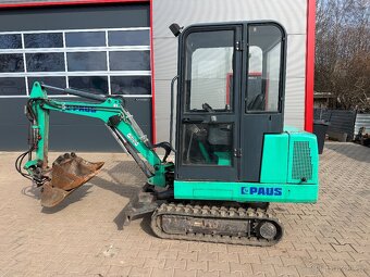Minibagr 1,5T německé značky Paus + 3x lžíce - 3
