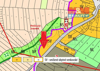Prodej pozemku k bydlení, 1840 m², Kvášňovice - 3