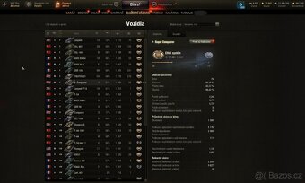 účet World of Tanks - 3
