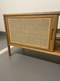 Dubový TV stolek Pola - 3