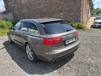 Prodám Audi A6 C7 lehce havarováno 2012 220t km mam potvrzen - 3