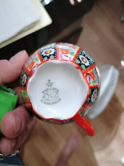 set porcelánu - Klenčí pod Čerchovem, ručně malovaný, - 3