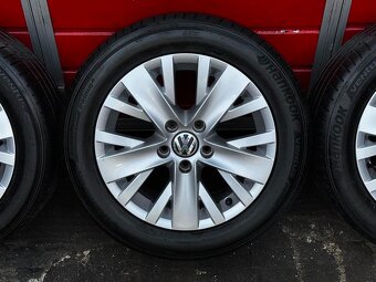 Original ALU kolo VW 16" 6,5J ET50 letní pneu 205/55/R16 - 3