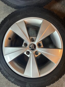 ALU Kola ŠKODA 5x112 R16 VELORUM Zimní Pneu 205/55/16 - 3
