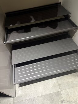 IKEA KOMPLEMENT Výsuvná police na boty, tmavě šedá, 100x58cm - 3