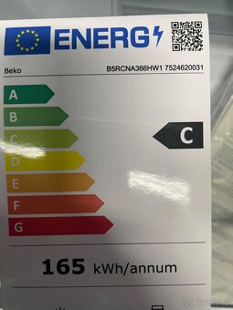 Nepoužitá lednice Beko B55RCNA366HW1 - 3