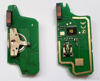 Klíč Peugeot Citroen 433MHz ID46.  Citroen C2 C3 C4 C5 C6. - 3