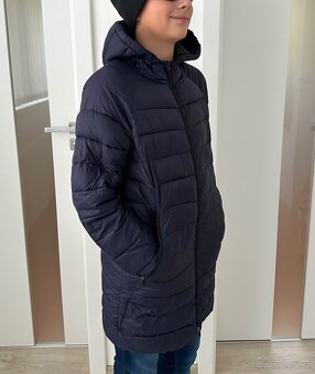 Dlouhá prošívaná bunda, kabát Zara 152 - 3