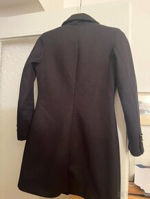 Dámský kabát černý vel. S-M - 3