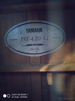 Dobry den prodám kytaru Yamaha - 3