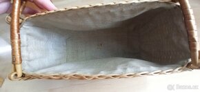 Proutěná retro kabelka - 3