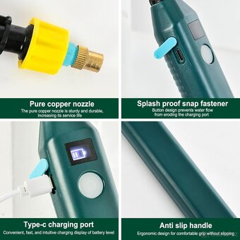 Aku postřikovač s 3m hadicí - 3