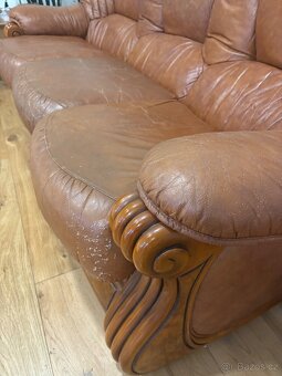Kožený gauč / pohovka - 3