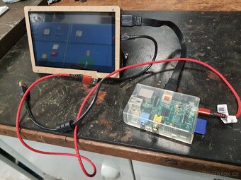 Raspberry I. + display - 3