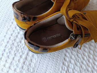 Žluté polobotky Rieker - Remonte za 199 Kč - 3