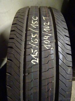 Letní pneu Continental Vanco, 215/65/15C, 4 ks, 9 mm - 3