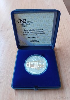 500 Kč 2024 – Tramvaj ČKD Tatra T3 b.k. v etui UNC - 3
