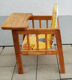 dětská židle. z dubu. silná konstrukce - 3