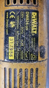Úhlová bruska dewalt dw824 nefunkční - 3