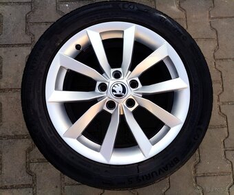 Alu kola originál Škoda Yeti, Octavia Scout 5x112 R17 - 3