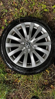 Disky Volkswagen R17 + zimní pneu - 3
