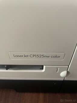 Prodám tiskárnu HP LaserJet CP1525nw color - 3