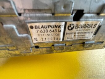 BMW Bavaria S autorádio originál e30 e21 e24 e28 - 3