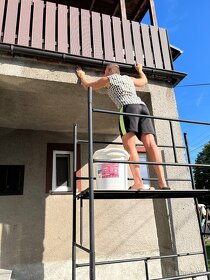 Modulové ocelové stavební lešení 160 x 84 x 163 cm (VxŠxD) - 3