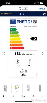Šikovná a prostorná lednice s mrazákem - 3