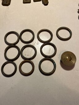 Staré mosazné kroužky - 3