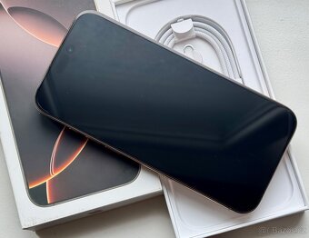 iPhone 16 Pro Desert Titanium BATERIE 100% TOP - 3