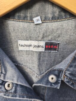 Džínové šaty vel. 38 a XL - 3