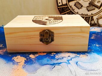 Dřevěná krabička Porsche - 3