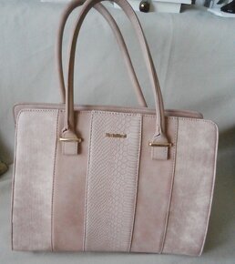 Kabelka do ruky růžová - 3