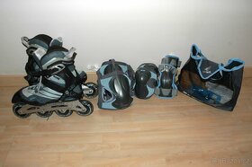 IN-LINE brusle SALAMON modré - 3