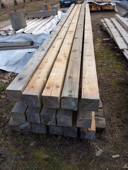 Trámy 15x15 délka 7,5 m - 3