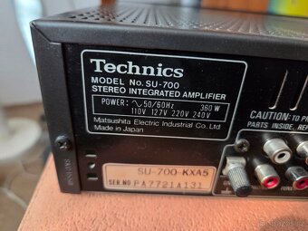 Zesilovač Technics SU-700 Stereo Integrated Amplifier - - 3