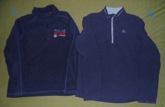 Fleesové mikiny vel. 128-164 - 3