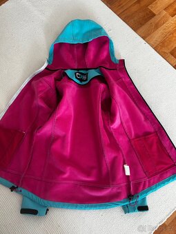 Světle modrá softshellová bunda CXS vel.M - 3