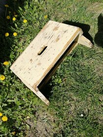 Stará dřevěná stolička - 3