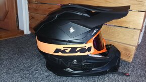 MX helma ONEAL vel.M(58cm) +brýle KTM - 3