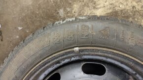 Zimní pneu na plechách 185/55 R15 ,4x108 - 3