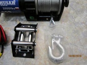 12V HUSARWINCH BST 2000 Lb /907kg kabel DO - 3