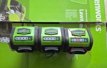 Greenworks Baterie Akumulátor Aku 40V 6Ah G40B6 - 3