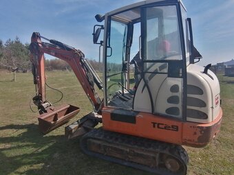 Minibagr Schaeff-Terex TC 29, r.v. 2008, najeto 3937 Mth, - 3