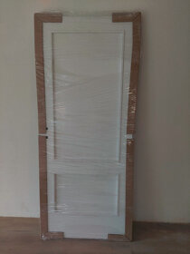 Bílé interiérové dveře levé 80cm - 3