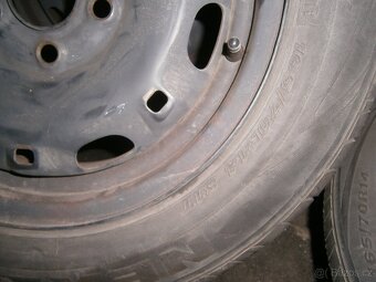 PNEU LETNÍ 165.70.R14 4x + DISKY PLECH 14" KONCERN - 3
